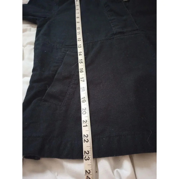 THE NORTH FACE Denim Jacket Women's Size XS Black Hooded Pullover Hoodie - Picture 12 of 13